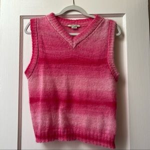 Paloma Wool Sweater Vest in Hot Pink